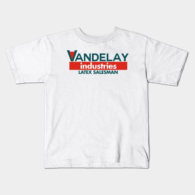 Vandelay Industries Kids T-Shirt by CarbonRodFlanders